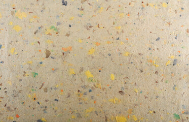 Recycled handmade paper texture