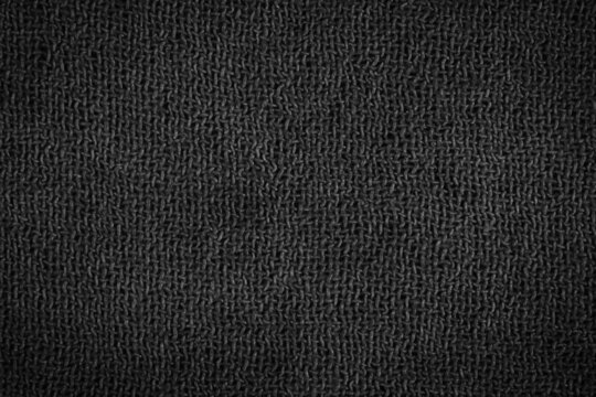 Black fabric fiber detail © Gustavo