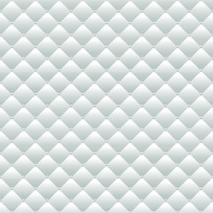 White luxury background with beads and rhombuses. Vector illustration. 