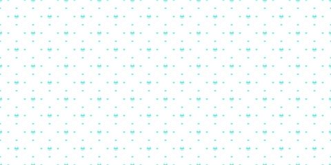 White luxury background with blue beads. vector illustration.