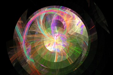 abstract background light radar illustration