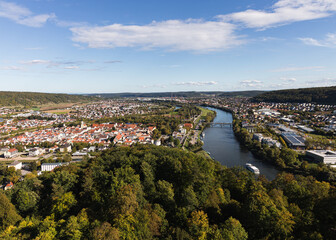 Blick von der Befreiungshalle auf die Donau