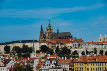 Fototapeta na wymiar Wondering around Prague, Czech Republic