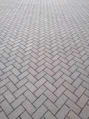 dark brick floor texture, perspective