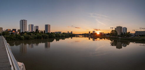 La Loire depuis le Pont Eric Tabarly à Nantes