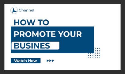 Editable Creative corporate social media web banner and youtube thumbnail template | Youtube live stream video thumbnail for marketing agency | video thumbnail | Youtube thumbnail