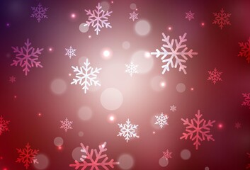 Dark Red vector template in carnival style.