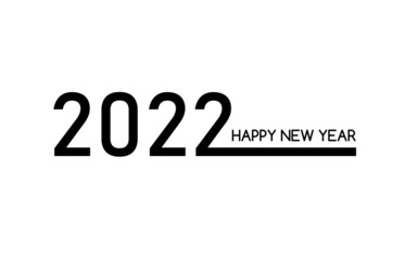 Happy new year 2022. Merry Cristman vector illustration