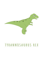 tyrannosaurus rex image for poster in nursery