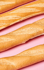 Pattern of white bread known as 