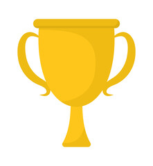 golden trophy illustration