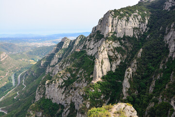 view of the mountains