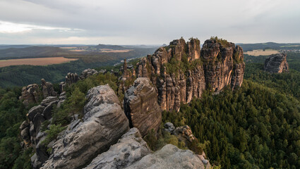 Schrammsteine Saxon Switzerland