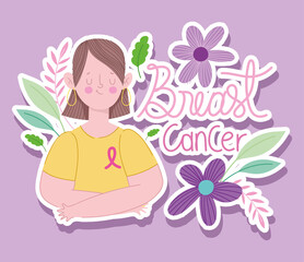 breast cancer greeting card