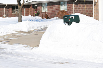 Snow Cleared from Driveway