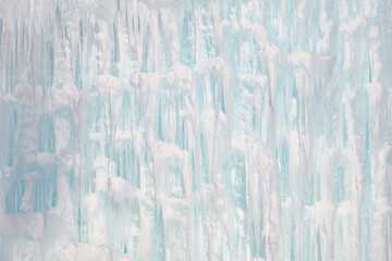An abstract background of an ice wall