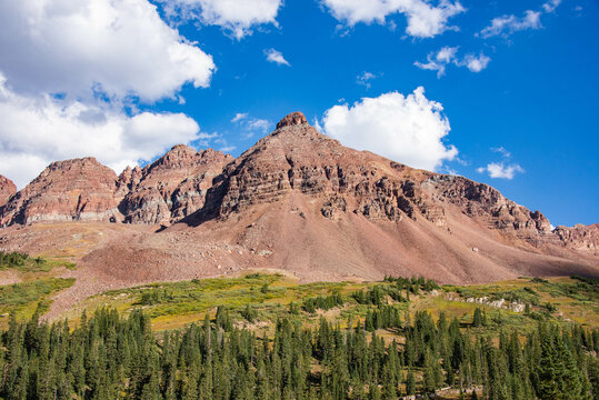 The Pyramid Peak, Maroon Bells, Aspen, Colorado, USA