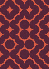 Abstract Geometric Pattern generative computational art illustration