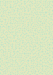 Abstract Geometric Pattern generative computational art illustration