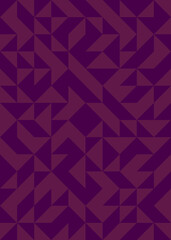 Fototapeta premium Abstract Geometric Pattern generative computational art illustration