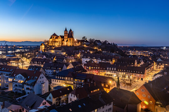 Breisach zur Blauen Stunde