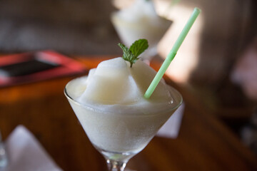 Pina Colada in Havan Cuba at Club Madrigal