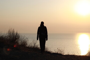 silhouette of a person