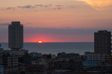 Fototapeta premium Havana Sunset