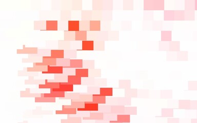 Light Red vector texture in rectangular style.