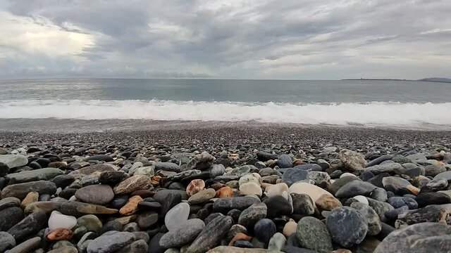 Hualien Mambo Beach, Taiwan - 30 Aug, 2021 : The beach Hualien Mambo, Taiwan