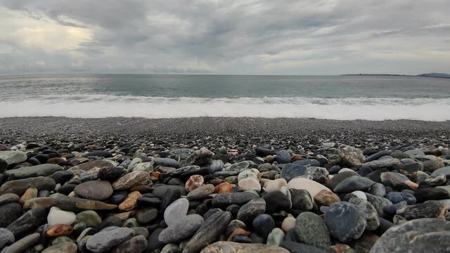 Hualien Mambo Beach, Taiwan - 30 Aug, 2021 : The beach Hualien Mambo, Taiwan
