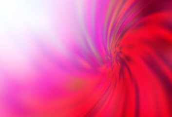 Light Red vector blurred shine abstract template.