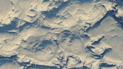 abstract aerial view, abstract cosmic texture, top view of alien planet, texture of the exo planet, abstract texture 3d render