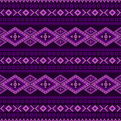 Gemetric ethnic seamless pattern traditional. Design for background,carpet,wallpaper,clothing,wrapping,batic,fabric,vector illustraion.embroidery style.