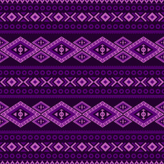 Gemetric ethnic seamless pattern traditional. Design for background,carpet,wallpaper,clothing,wrapping,batic,fabric,vector illustraion.embroidery style.