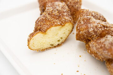 Twisted bread stick