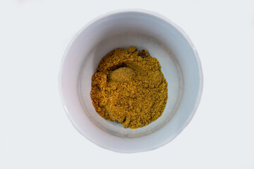 Measure the brown sugar into a cup because of the precise mixing in the baking process.
