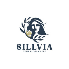 natural beauty women logo design inspiration