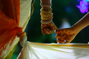 Saptapadi, Telugu hindu wedding ritual