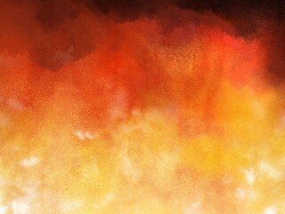 Red fire color digital painting background