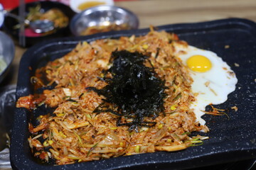 yummy Korean meat fried rice