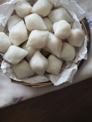 한국 전통음식 송편, 떡