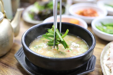 yummy Korean style pork soup