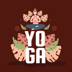 girl meditation yoga