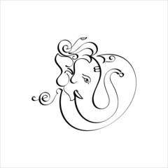 Ganesha Pen Ink Style M_2109005
