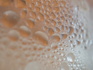 Water drops on black background,splashes of water on a black background