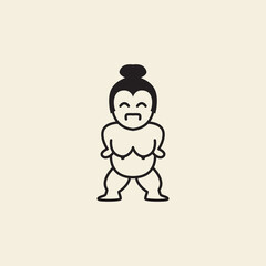 SUMO,LOGO,VECTOR,ICON,SYMBOL,ILLUSTRATION,MINIMALIST,DESIGN