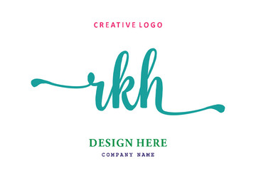 RKH lettering logo is simple, easy to understand and authoritative