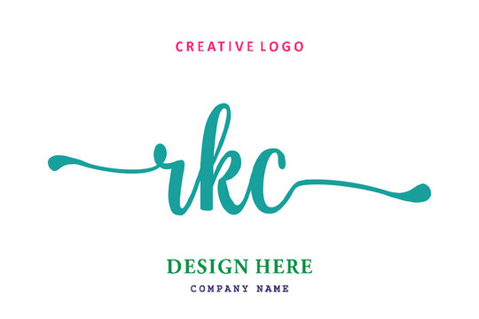 RKC lettering logo is simple, easy to understand and authoritative