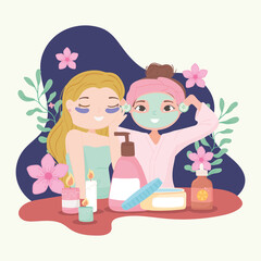 girls self skincare